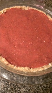 Paleo strawberry cheesecake